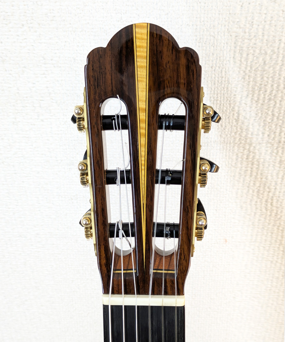 Yulong Guo製作のダブルトップギター